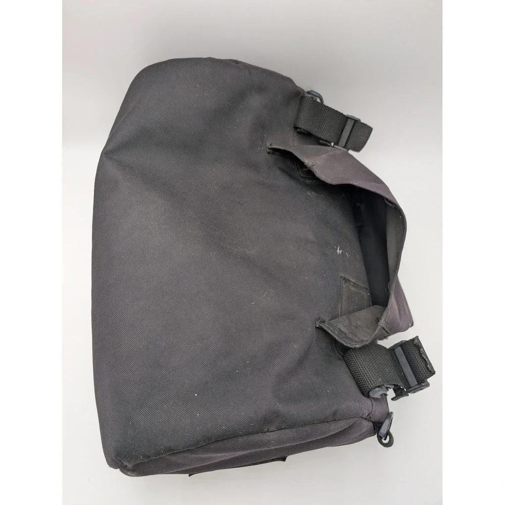 Harley‎ Davidson Bag Large Black SAC Motorcycle Sissy Bar Tail Bag Canvas